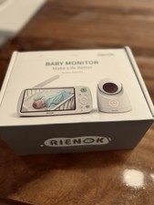 Babyphone mit Kamera 5"LCD Display Babymonitor Temperaturüberwachung Nachtsicht