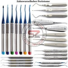 Zahnextraktion Wurzelheber Luxierinstrumente Aufzüge Dental Periotome Chirurgie