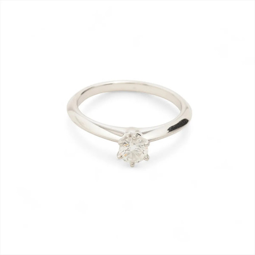 Tiffany solitär diamant ring - diamant,
