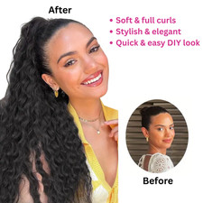 71cm Haarteil Zopf Kordelzug