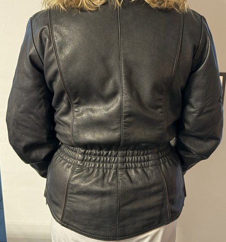 Top biker damen lederjacke - lederjacke, gr