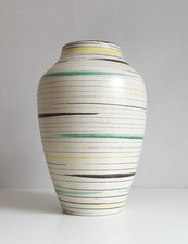 Bay Keramik Design Bodenvase, große Vase Mid Century Vintage W-Germany
