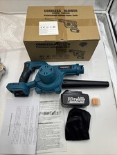 Handbläser Akku Gebläse Laubbläser Blasgerät Laubgebläse Für 18V Makita Batterie