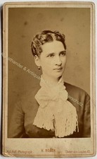 orig. CDV Foto Fotografie Frau