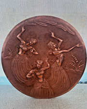 Alte geprägte 3D- Wandbilder