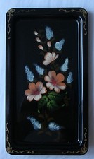 Metall-Tablett! Metall-Teller