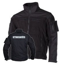 Kommando Fleecejacke gestickt