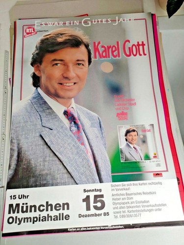 Plakat karel gott - plakat, es