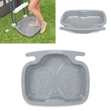 Intex Fusswanne für Poolleiter - Fussbad Fussbecken Pool-Fusswanne Pool - Grau