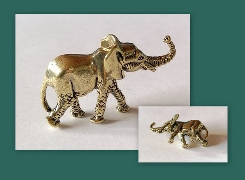 Messing elefant massiv - elefant, neu