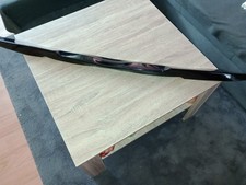 Gummi Heckflügel Spoilerlippe Schwarz - Universal Aerodynamisch Auto