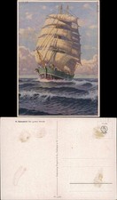 Schiffe/Schifffahrt - Segelschiffe/Segelboote H. Bahndorf: Bei gutem Winde 1939