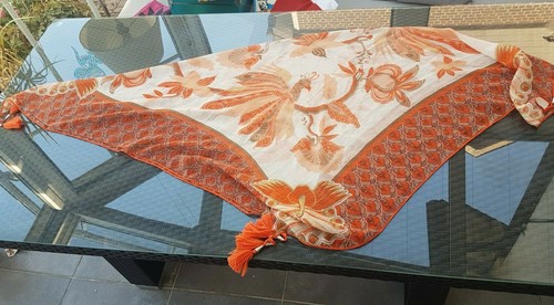 Tuch schultertuch schal orange - tuch,