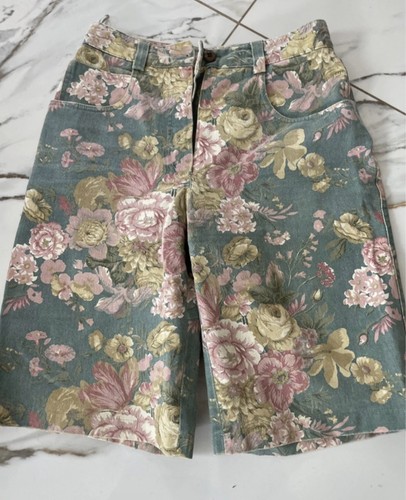 Flower print bermuda damen - bermuda,