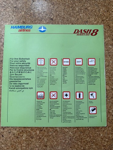 Hamburg airlines dash series - hamburg,