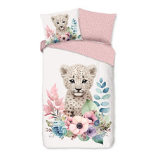 Kinderbettwäsche leopard - leopard,
