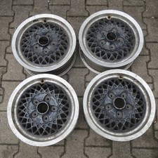 4 Rial Alufelgen 6x14"ET45 N601458 KBA 40365 5x112x66,5 BJ 1983 oldtimer