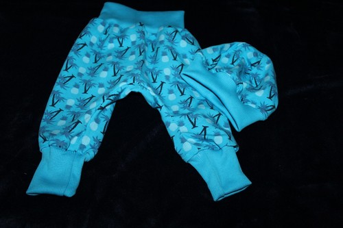Babyset-Pumphose+Mütze-Handma