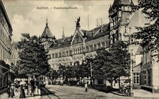 Ak Aachen, Hauptpostgebäude