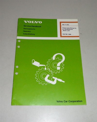Werkstatthandbuch volvo 760 - volvo, /