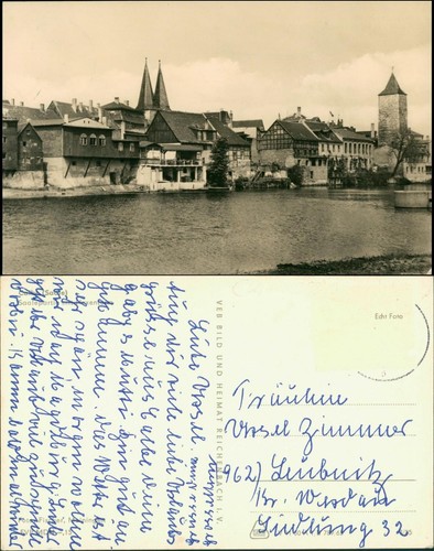 Ansichtskarte calbe - calbe, (saale)