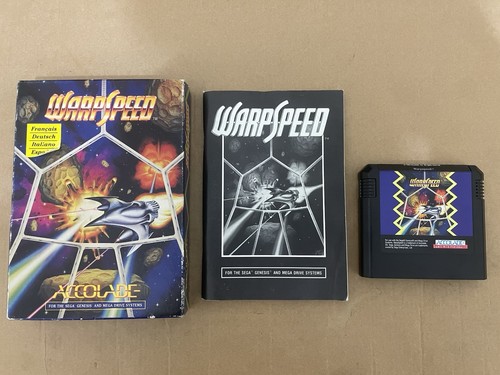 Sega mega drive - warpspeed, rare