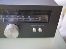 KENWOOD KT-5500 AM/FM STEREO TUNER 1977-1980 Radio schwarz