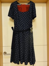 Trachten Dirndl Kleid - Blau -