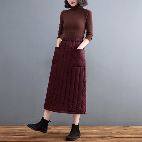 Damen stepprock winter - damen,