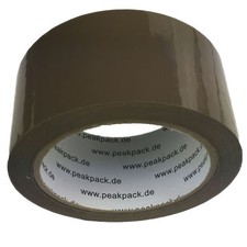 36x Rollen Paket- Klebeband 66m x 48mm Packband Paketband Kleberollern Braun