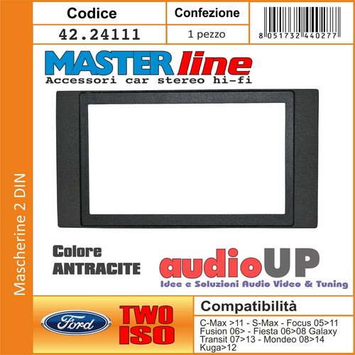 Autoradio blende din - 2, mit