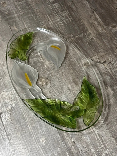 Vintage glasplatte - vintage,