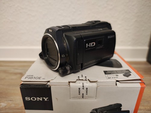 Sony handycam hdr pj810e - sony,