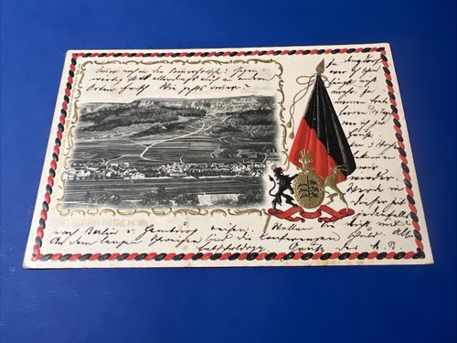 Ansichtskarte wappen - /,