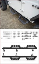 2x TRITTBRETTER / SCHWELLERROHRE FÜR JEEP WRANGLER JK 2007 - 2018 V1 STIL