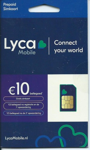 Lycamobile sim karte - nl,