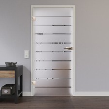 Komplettset Glastür Innentür