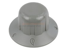 Drehknopf für Gashahn grau