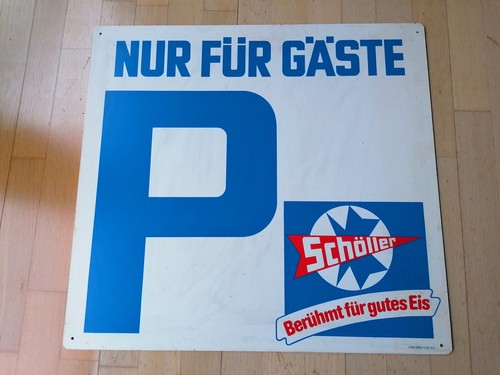 Schöller eis schild - eis,