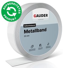 GAUDER METALLBAND STARK selbstklebend 35mm x 1mm Magnetband Eisenband -Stahlband