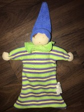 Schmusetuch Kuscheltuch Schnuffel Grün Blau Frottee Puppe Alana dm Waldorf Rot