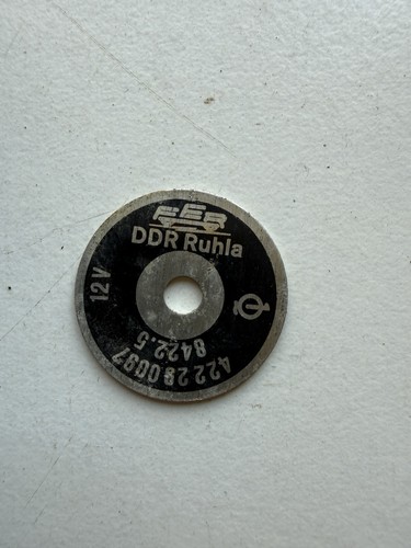 Ddr hupe typschild - ddr,