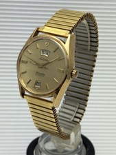 NIVADA AUTOMATIC DAY-DATE HERRENUHR VERGOLDET UM 1970 PERFEKT ERHALTEN