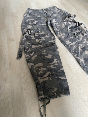 Damen cargohose camouflage - damen,