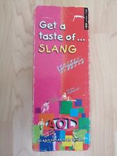 Get a taste of slang Sprachlernkurs 5 Fächer-Lernbox von AOL Verlag neuwertig 