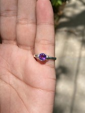 Amethyst Ring 925 Sterling