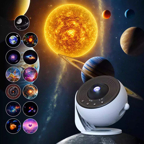 Led galaxy projektor - 12,