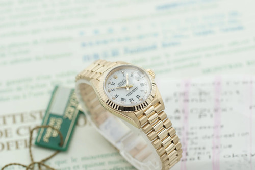 Rolex datejust 18k 69178 - rolex,