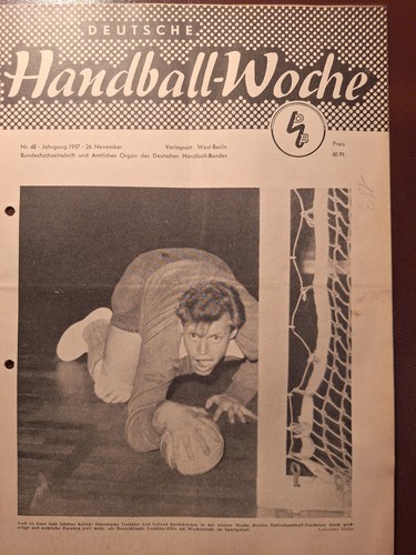 Handballwoche 1957 hefte 48 - handballwoche,