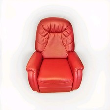 vidaXL Liegesessel Weinrot Kunstleder - mit 3 Optionen - Relaxstuhl - Gebraucht